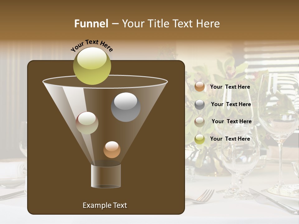 Table Set PowerPoint Template