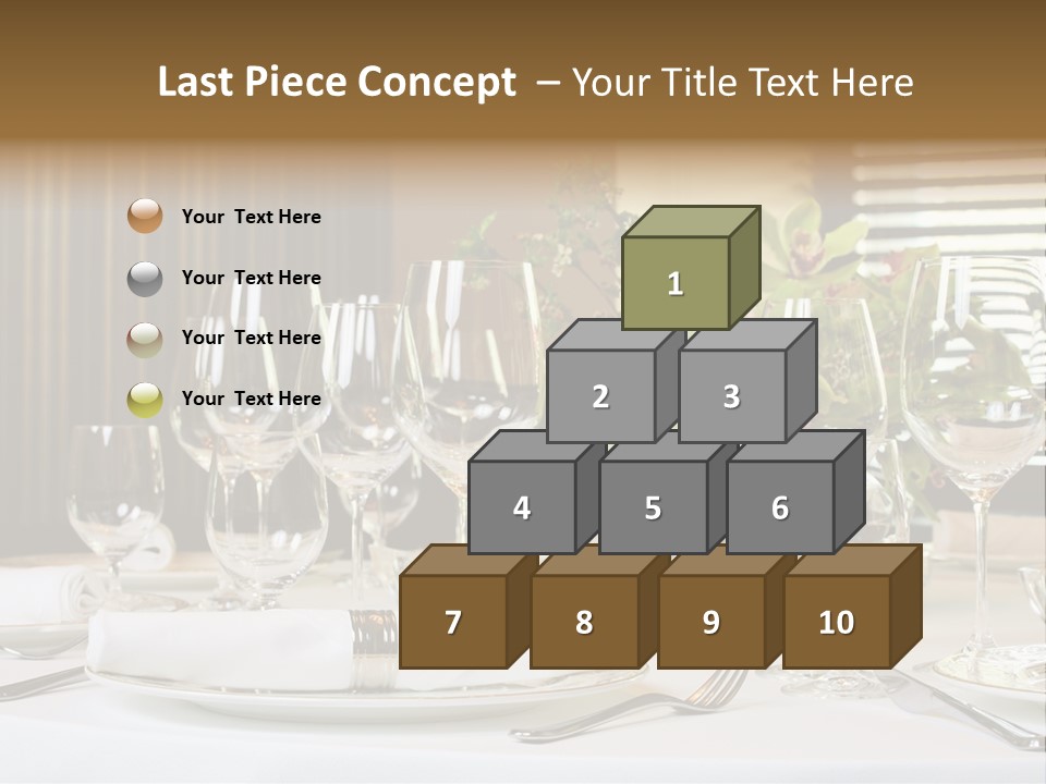 Table Set PowerPoint Template