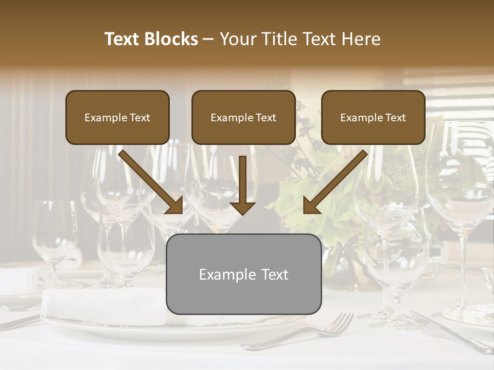 Table Set PowerPoint Template