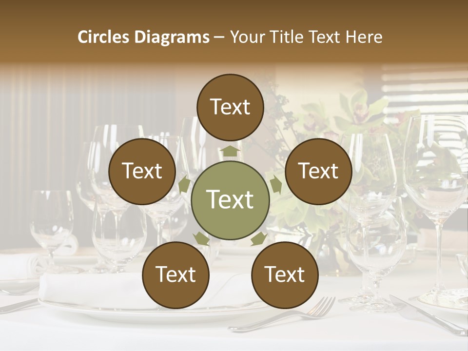 Table Set PowerPoint Template