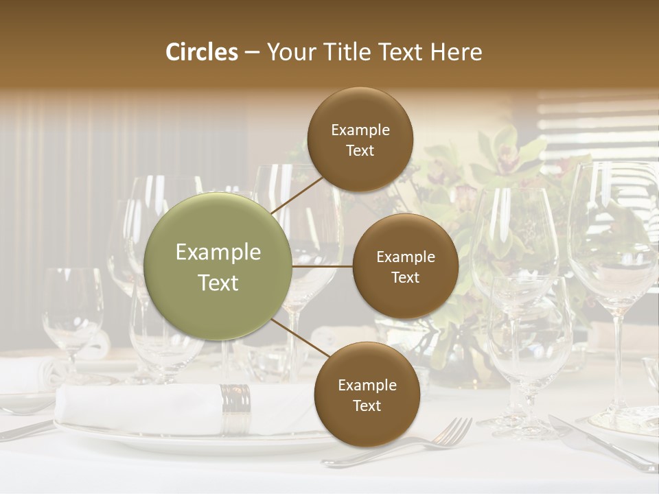 Table Set PowerPoint Template