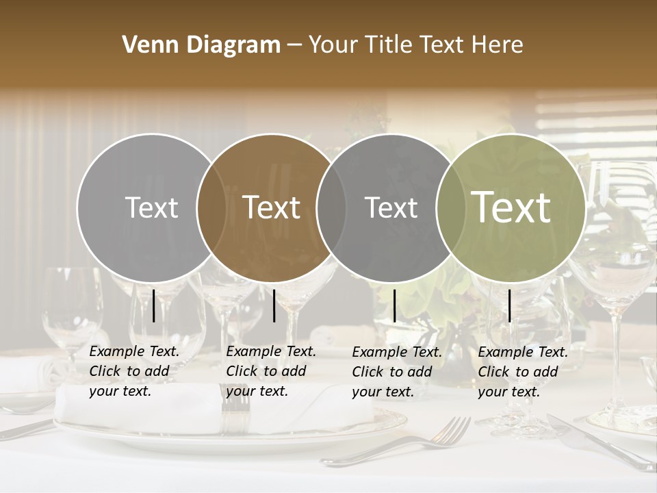 Table Set PowerPoint Template