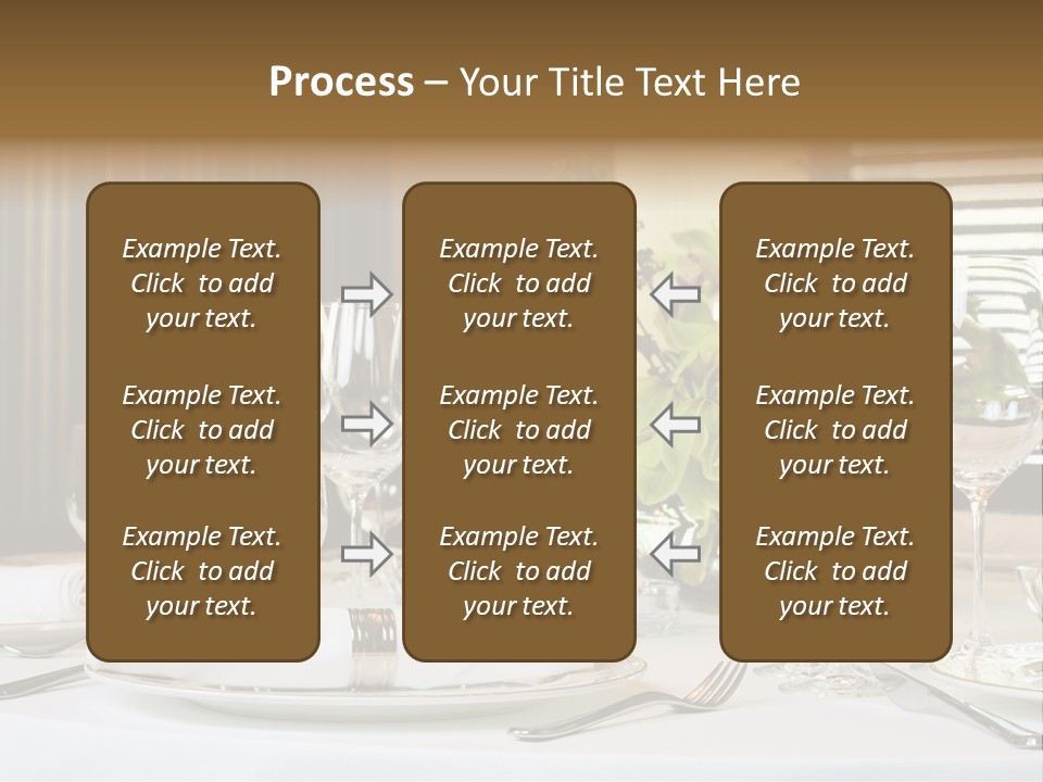 Table Set PowerPoint Template