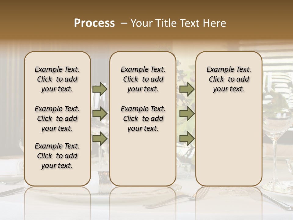 Table Set PowerPoint Template