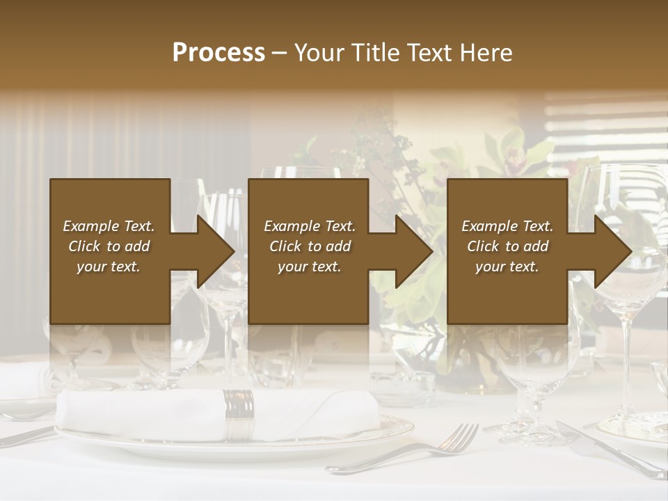 Table Set PowerPoint Template