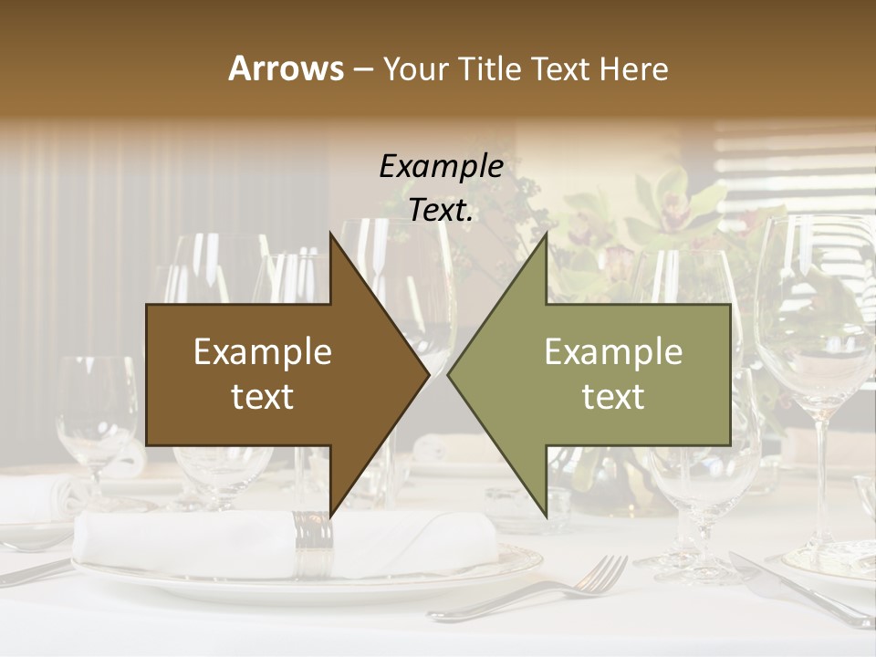 Table Set PowerPoint Template