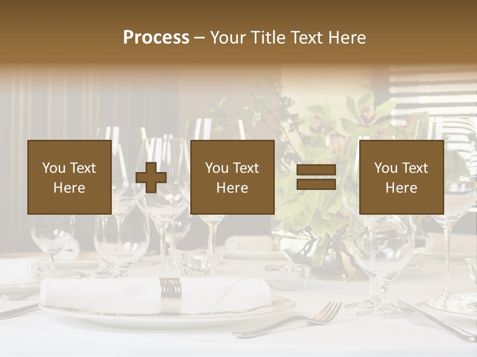 Table Set PowerPoint Template