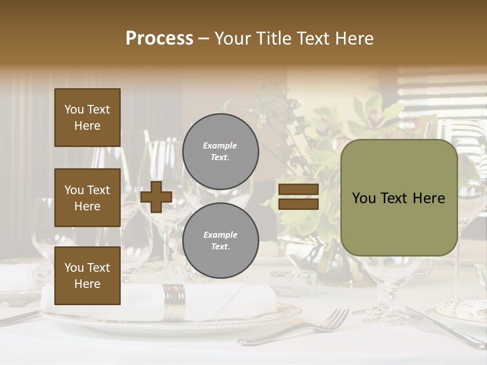 Table Set PowerPoint Template