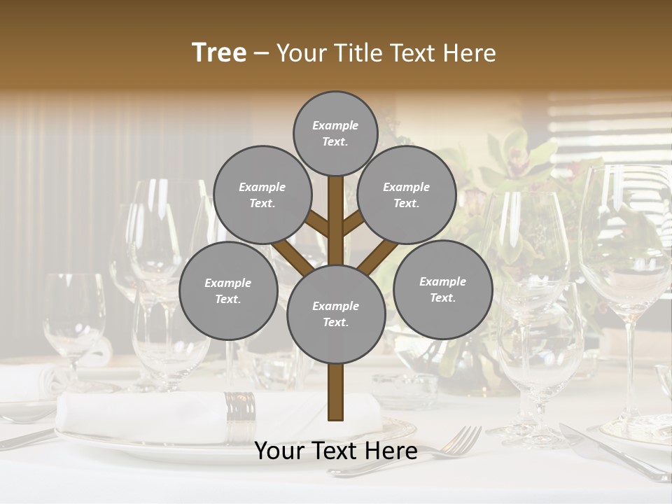 Table Set PowerPoint Template