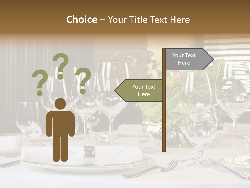 Table Set PowerPoint Template