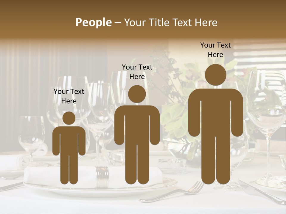 Table Set PowerPoint Template