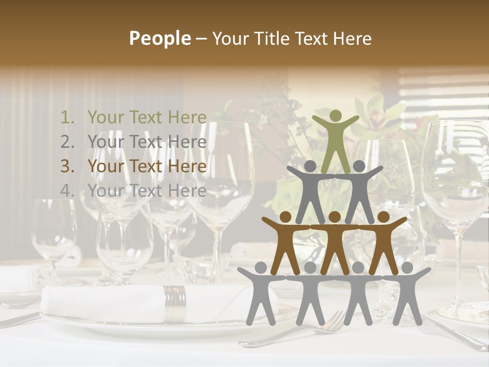 Table Set PowerPoint Template