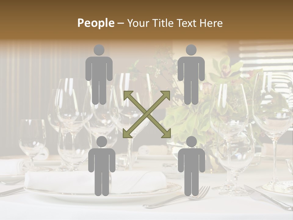 Table Set PowerPoint Template