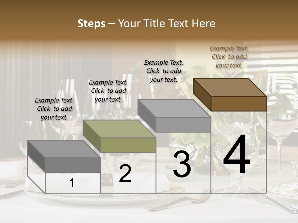 Table Set PowerPoint Template