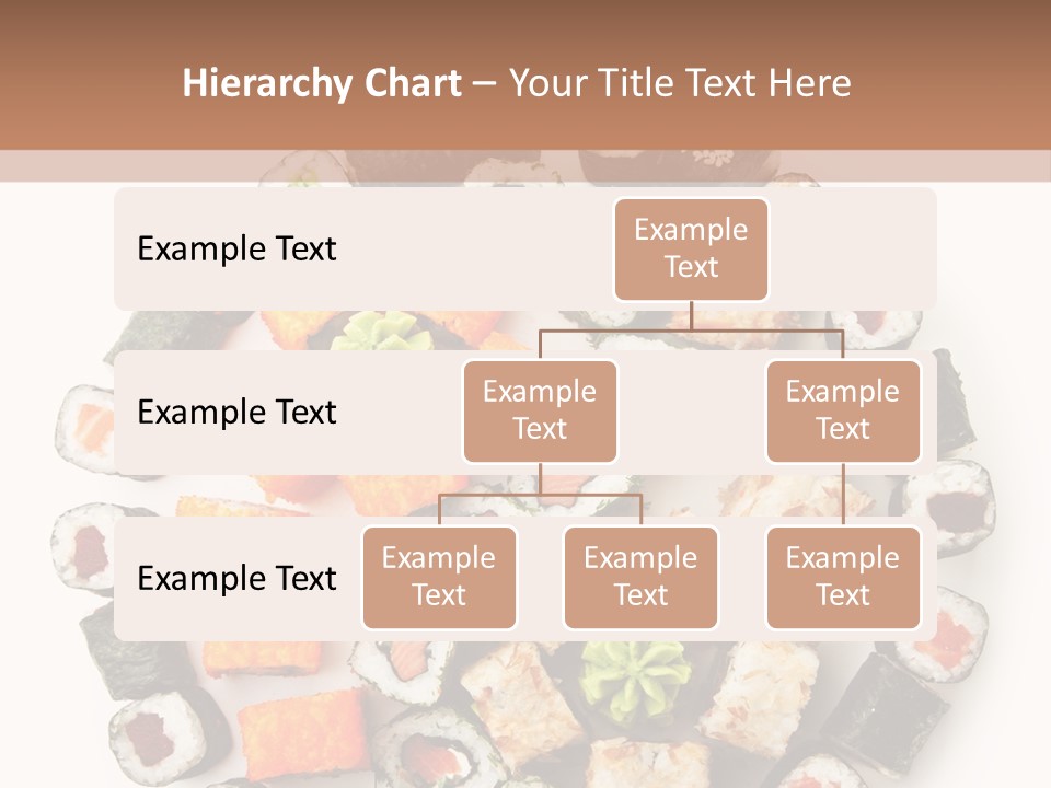 Fresh Wasabi Roll PowerPoint Template