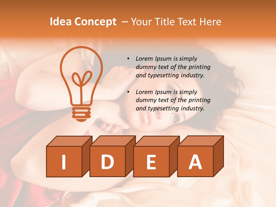 Alone Wake Up Only PowerPoint Template