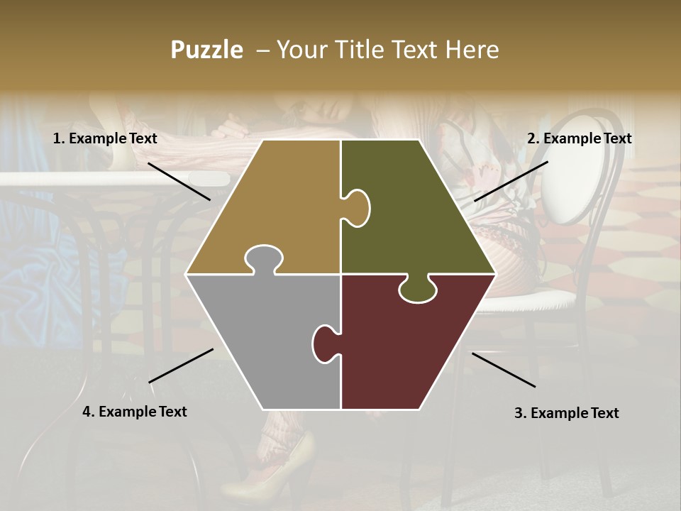 Art Fashion Model PowerPoint Template