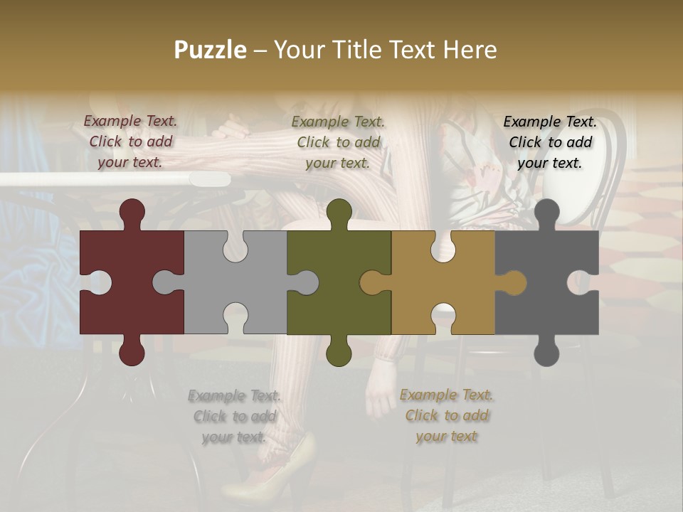 Art Fashion Model PowerPoint Template