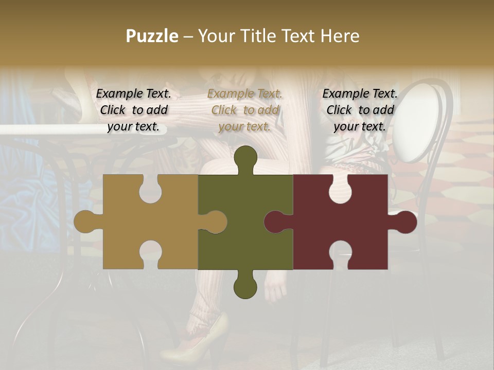 Art Fashion Model PowerPoint Template