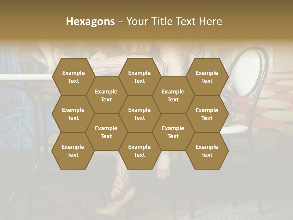 Art Fashion Model PowerPoint Template