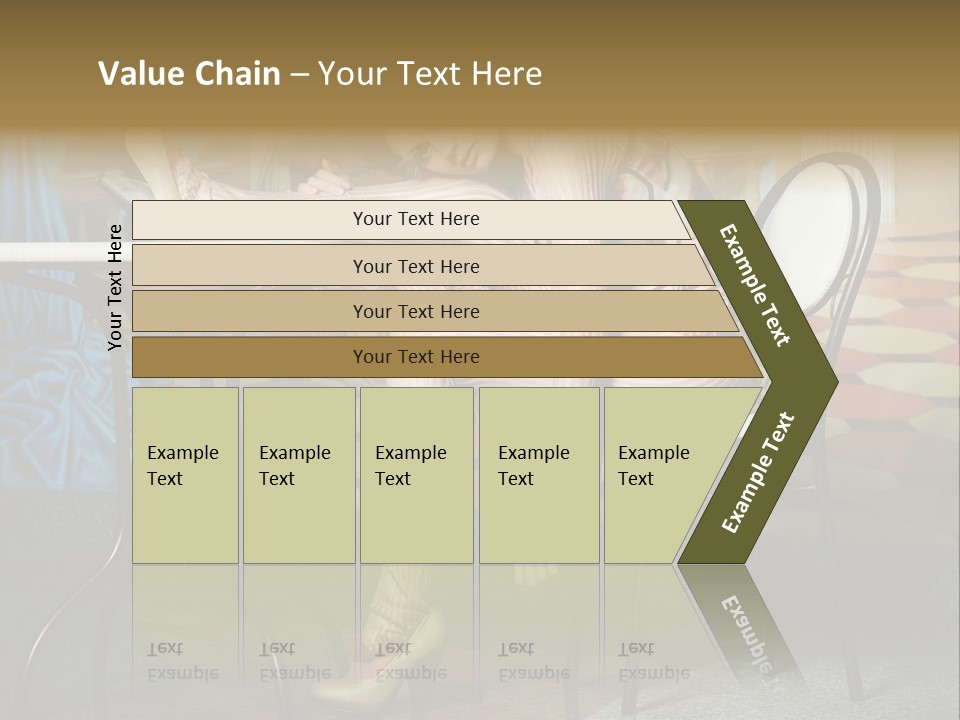 Art Fashion Model PowerPoint Template