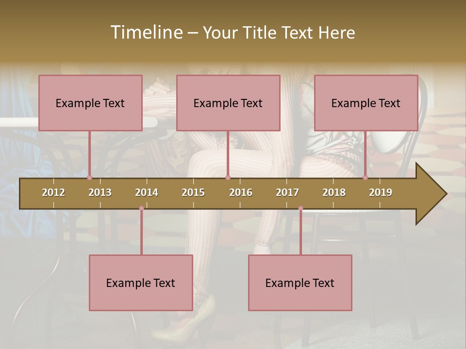 Art Fashion Model PowerPoint Template