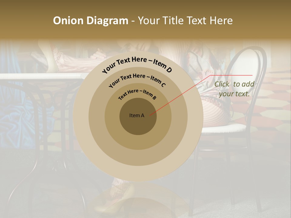 Art Fashion Model PowerPoint Template