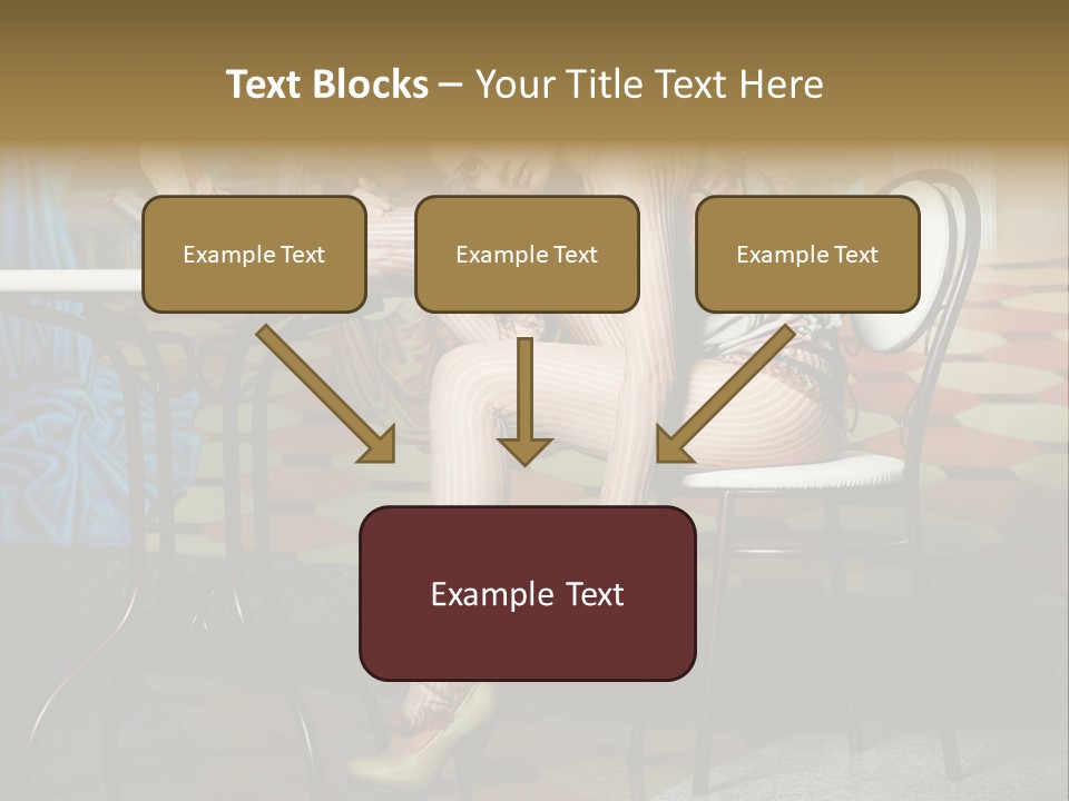 Art Fashion Model PowerPoint Template
