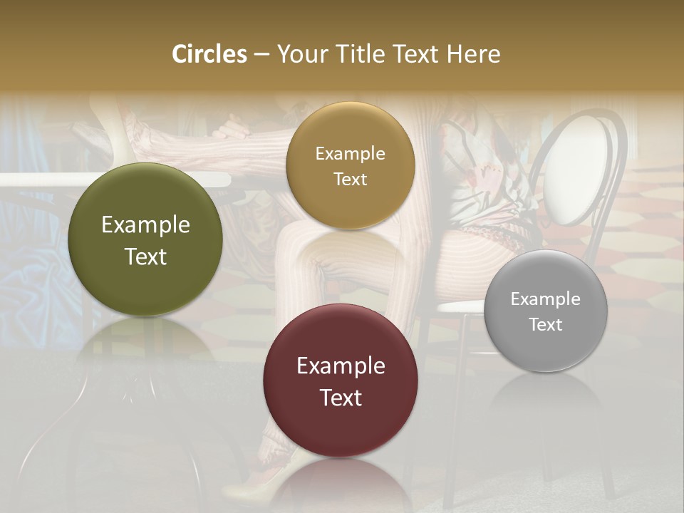 Art Fashion Model PowerPoint Template