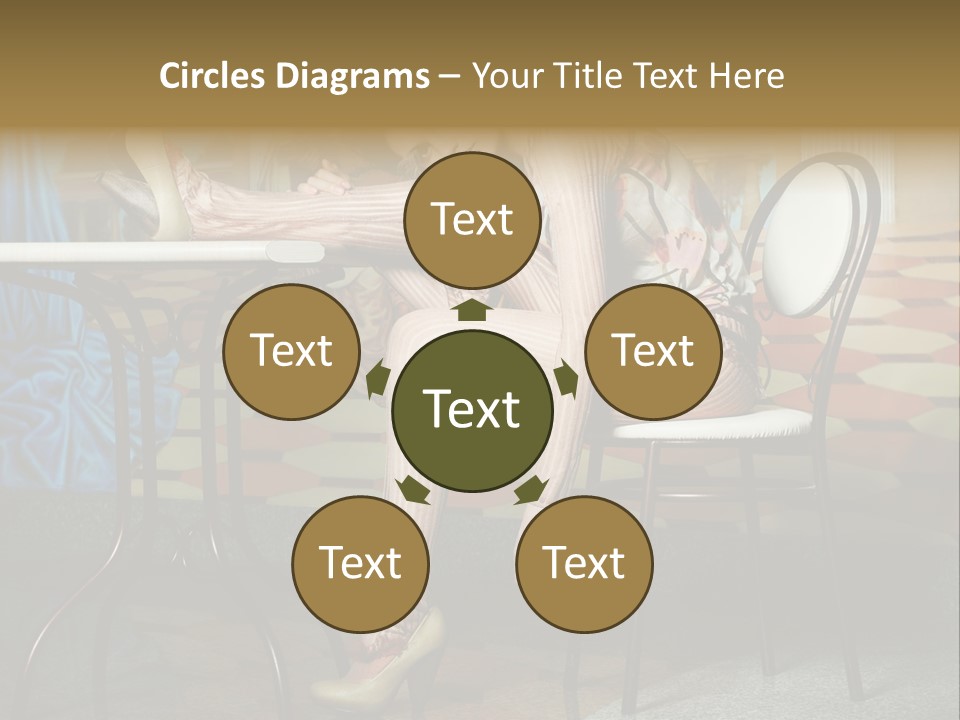 Art Fashion Model PowerPoint Template