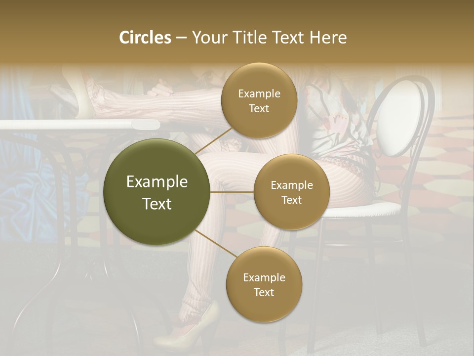 Art Fashion Model PowerPoint Template