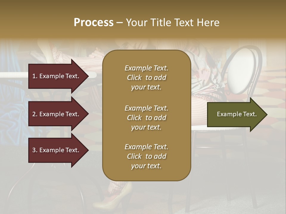 Art Fashion Model PowerPoint Template