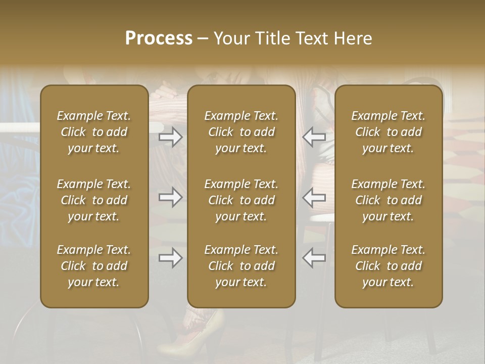 Art Fashion Model PowerPoint Template