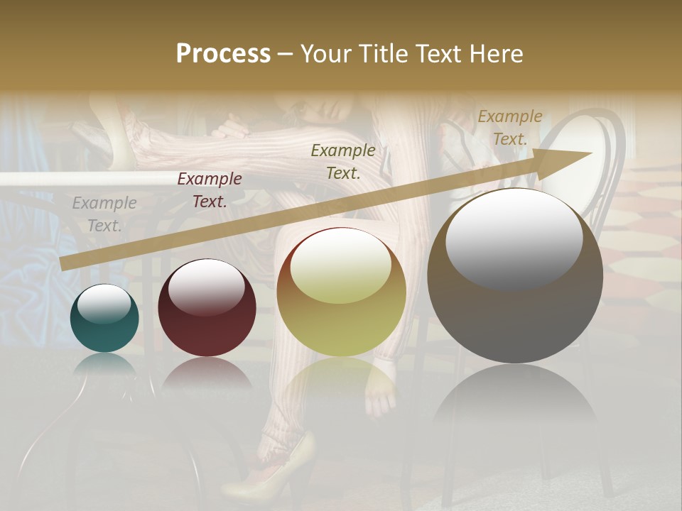 Art Fashion Model PowerPoint Template