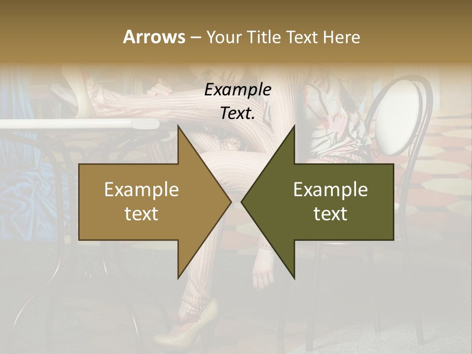 Art Fashion Model PowerPoint Template