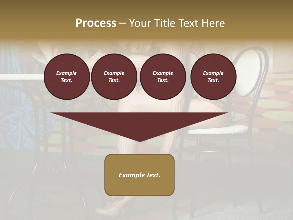 Art Fashion Model PowerPoint Template