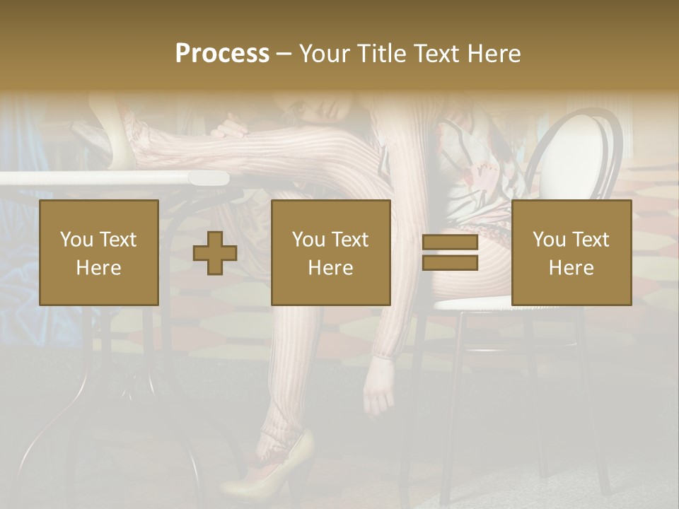 Art Fashion Model PowerPoint Template