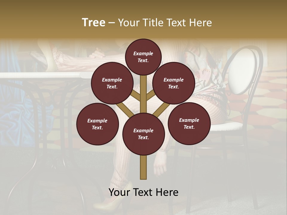 Art Fashion Model PowerPoint Template