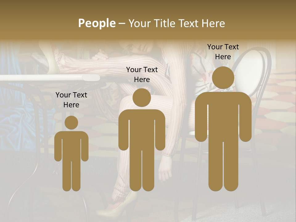 Art Fashion Model PowerPoint Template