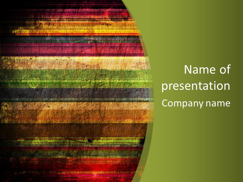 Banda Shalom 2012 PowerPoint Template