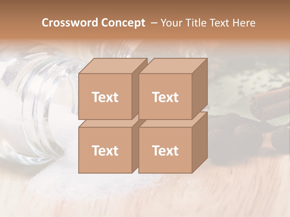 Salt And Herbs PowerPoint Template