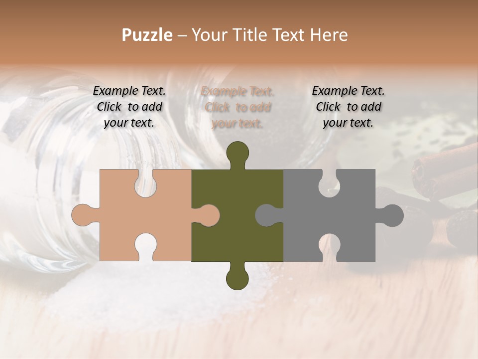 Salt And Herbs PowerPoint Template