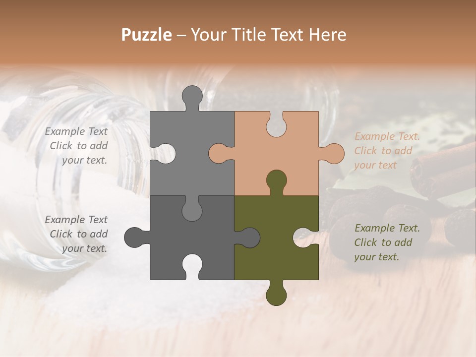 Salt And Herbs PowerPoint Template