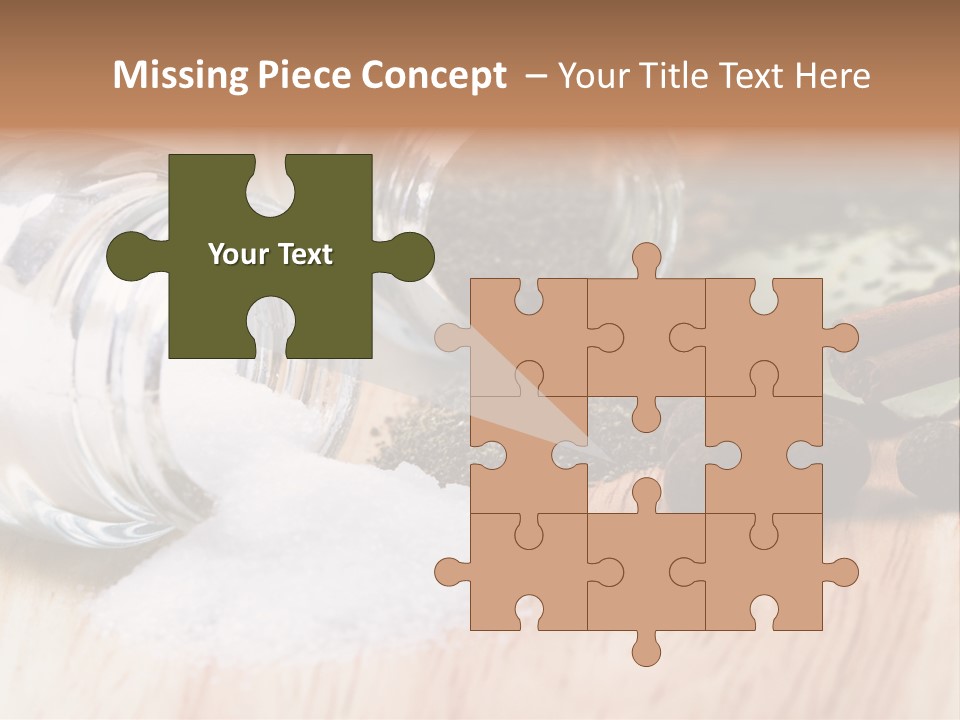 Salt And Herbs PowerPoint Template
