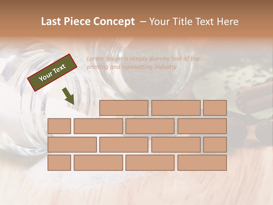 Salt And Herbs PowerPoint Template