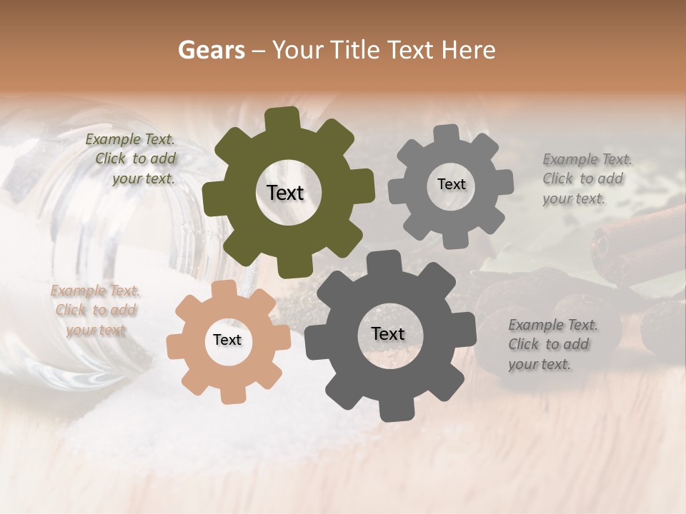 Salt And Herbs PowerPoint Template