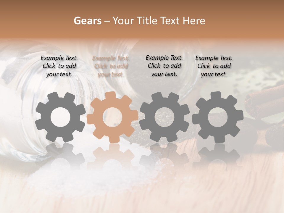 Salt And Herbs PowerPoint Template