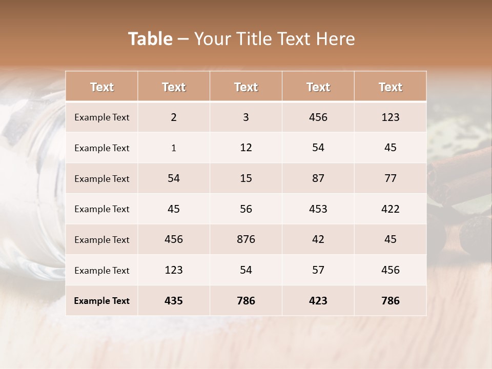 Salt And Herbs PowerPoint Template