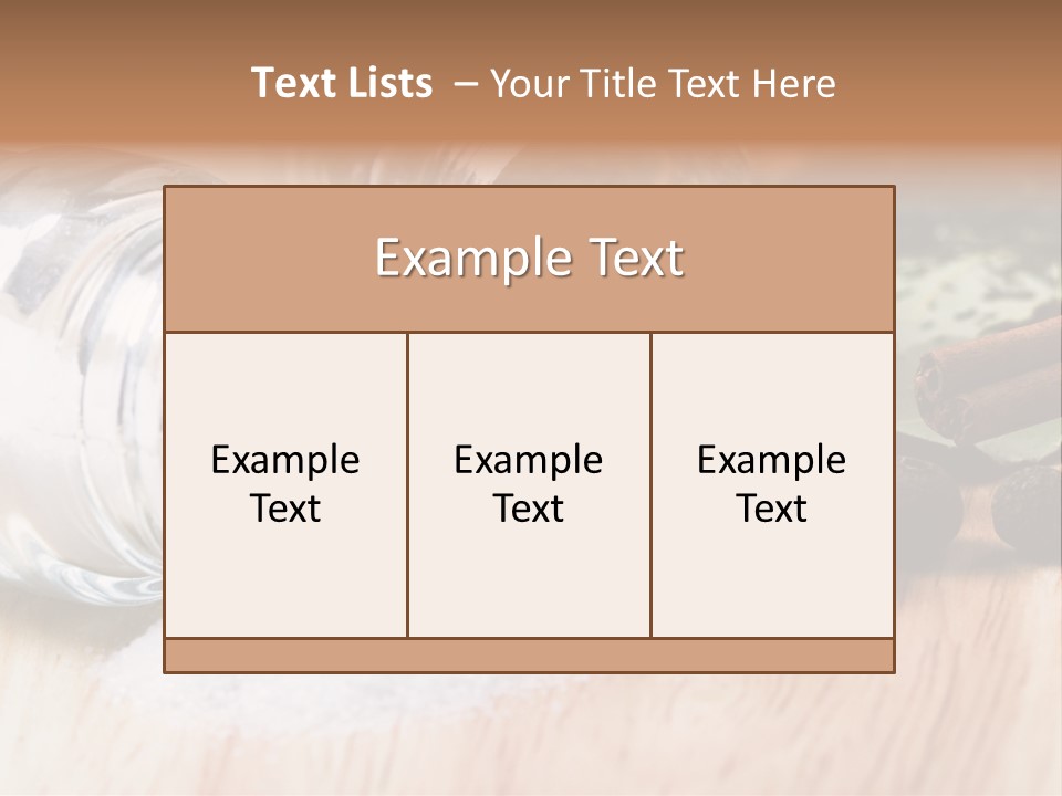 Salt And Herbs PowerPoint Template