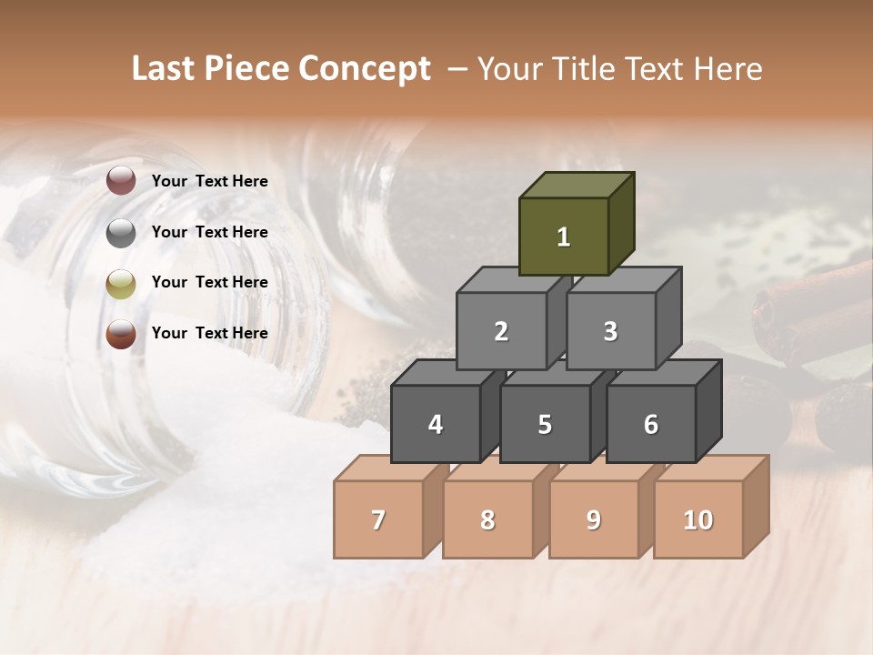 Salt And Herbs PowerPoint Template